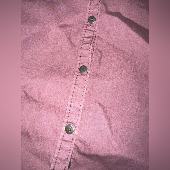 Carhartt Maroon Button Down Shirt size XS - Picture 5 of 10